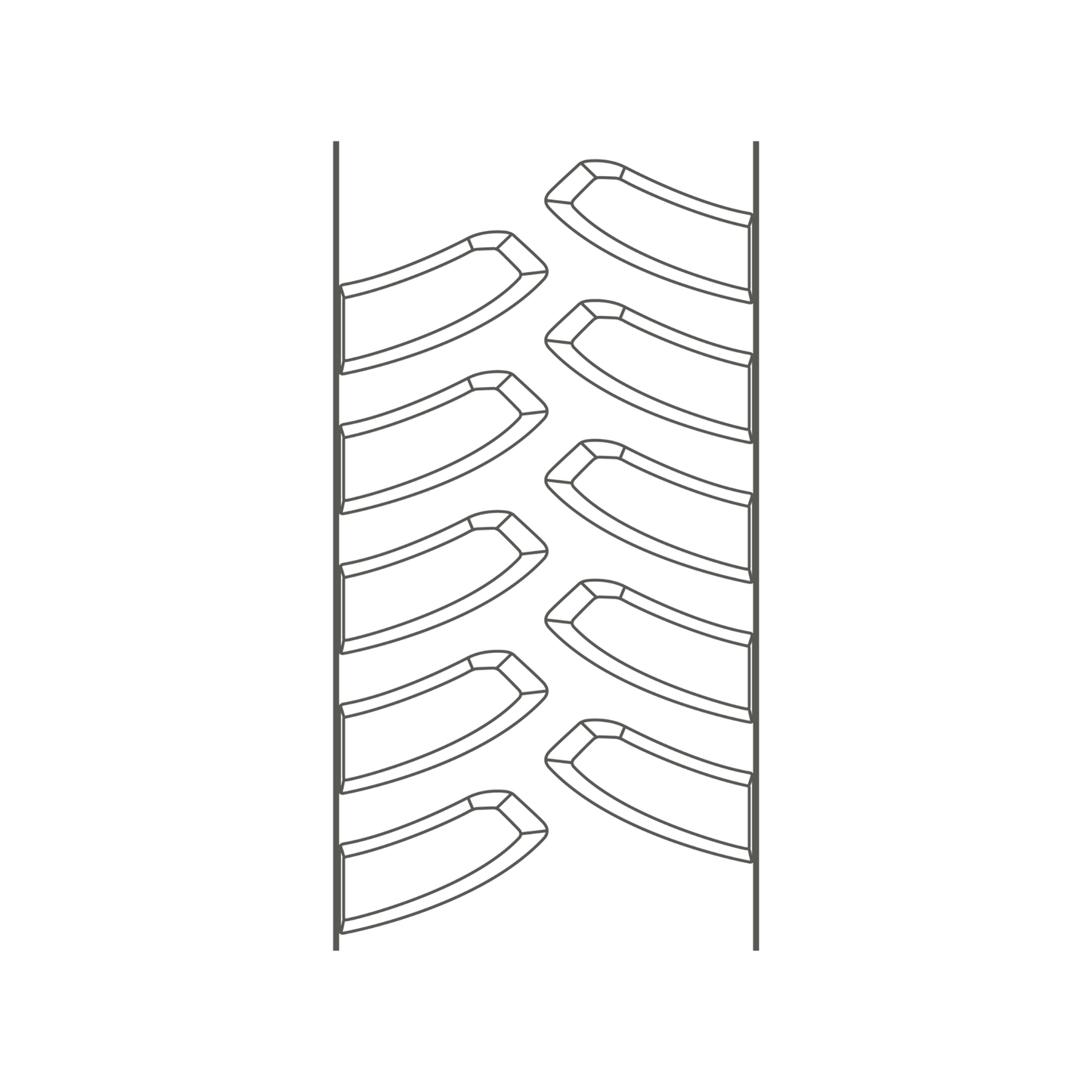 R18 - Rowtrac Replacement Track 18"